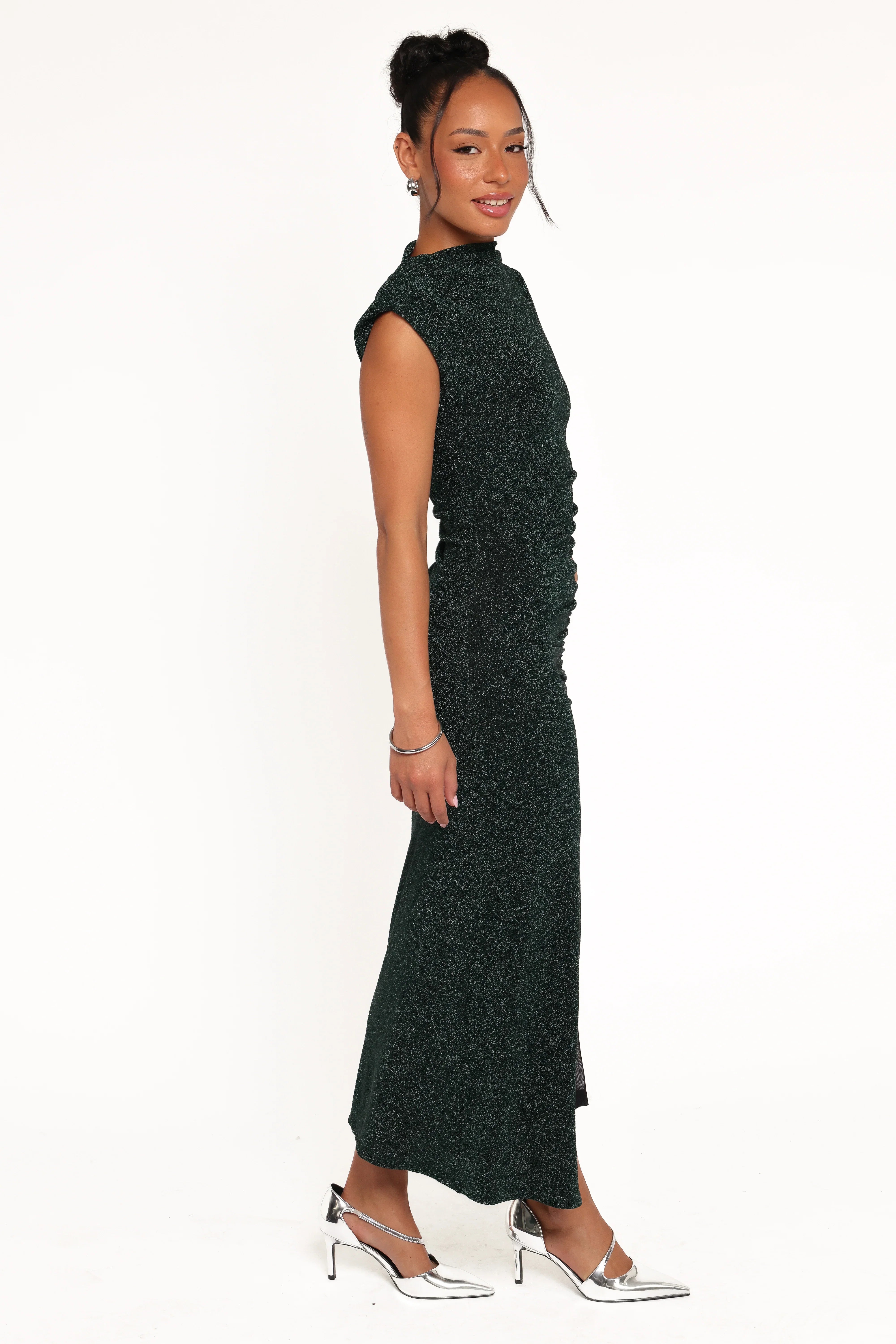 Mel Midi Dress Emerald
