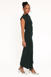 Mel Midi Dress Emerald