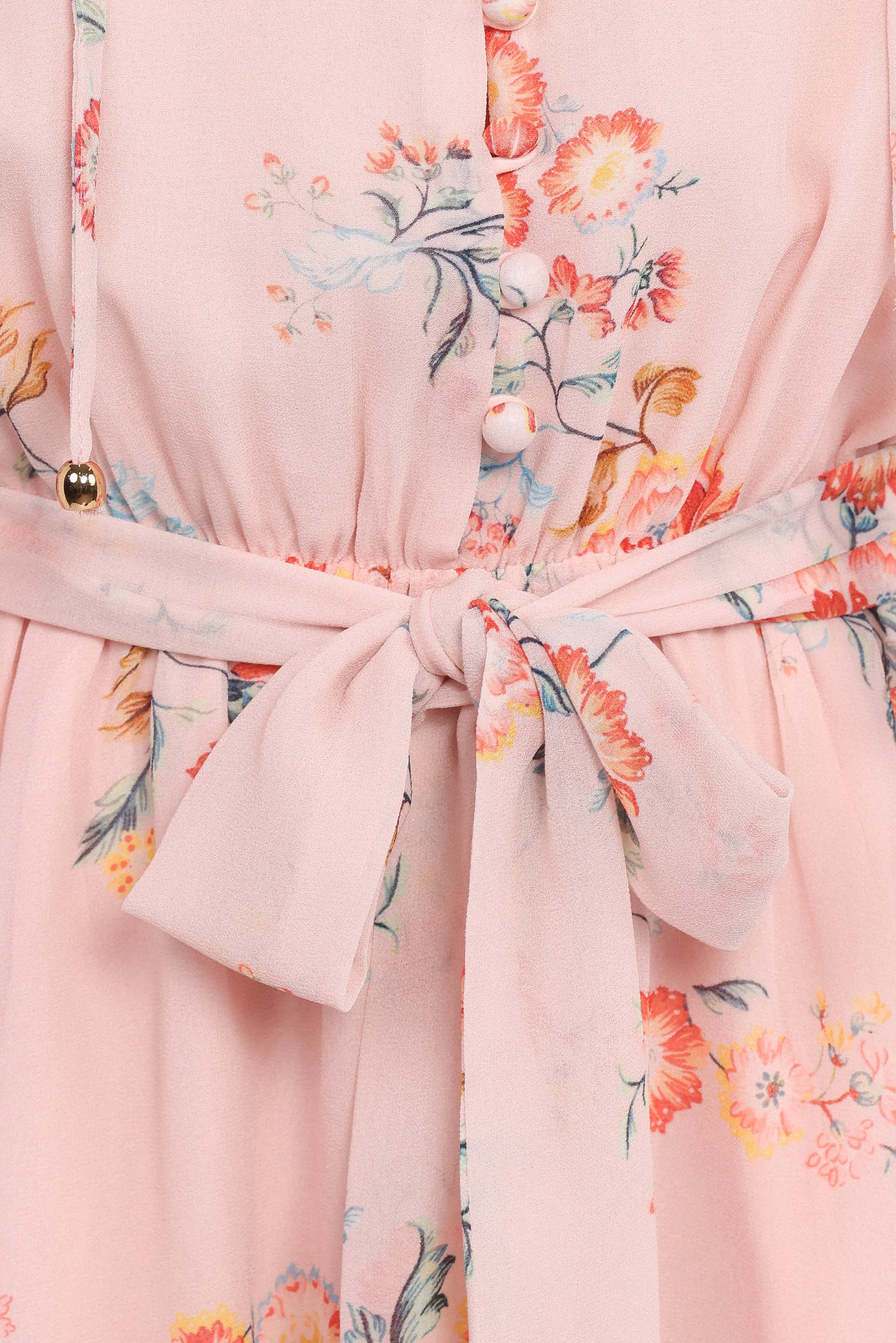 Michelle Romper Paisley Peach