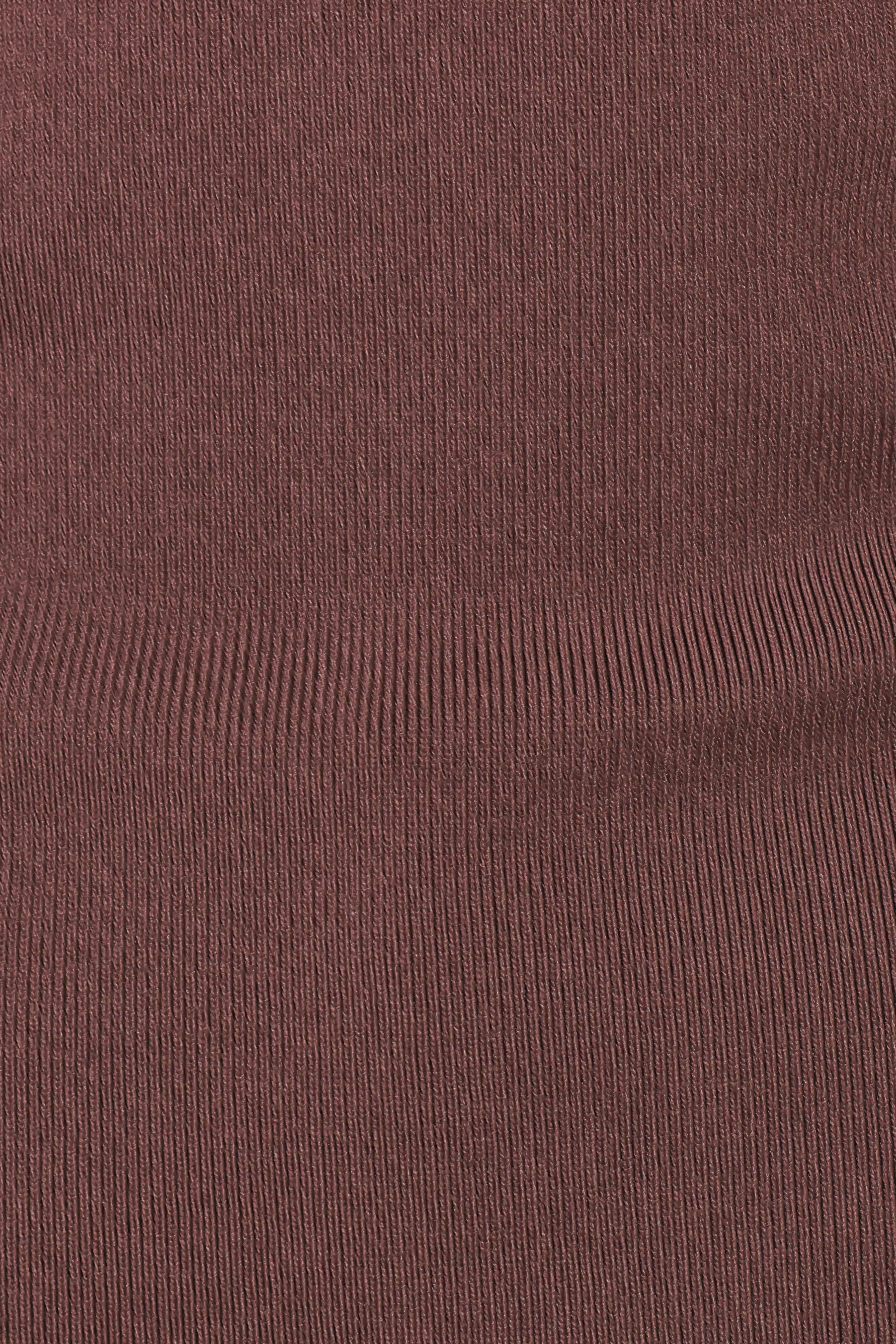 Trinity Long Sleeve Top Chocolate Brown
