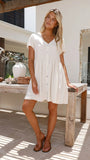 Courtney Mini Dress Natural
