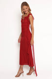 Chiara Maxi Dress Red