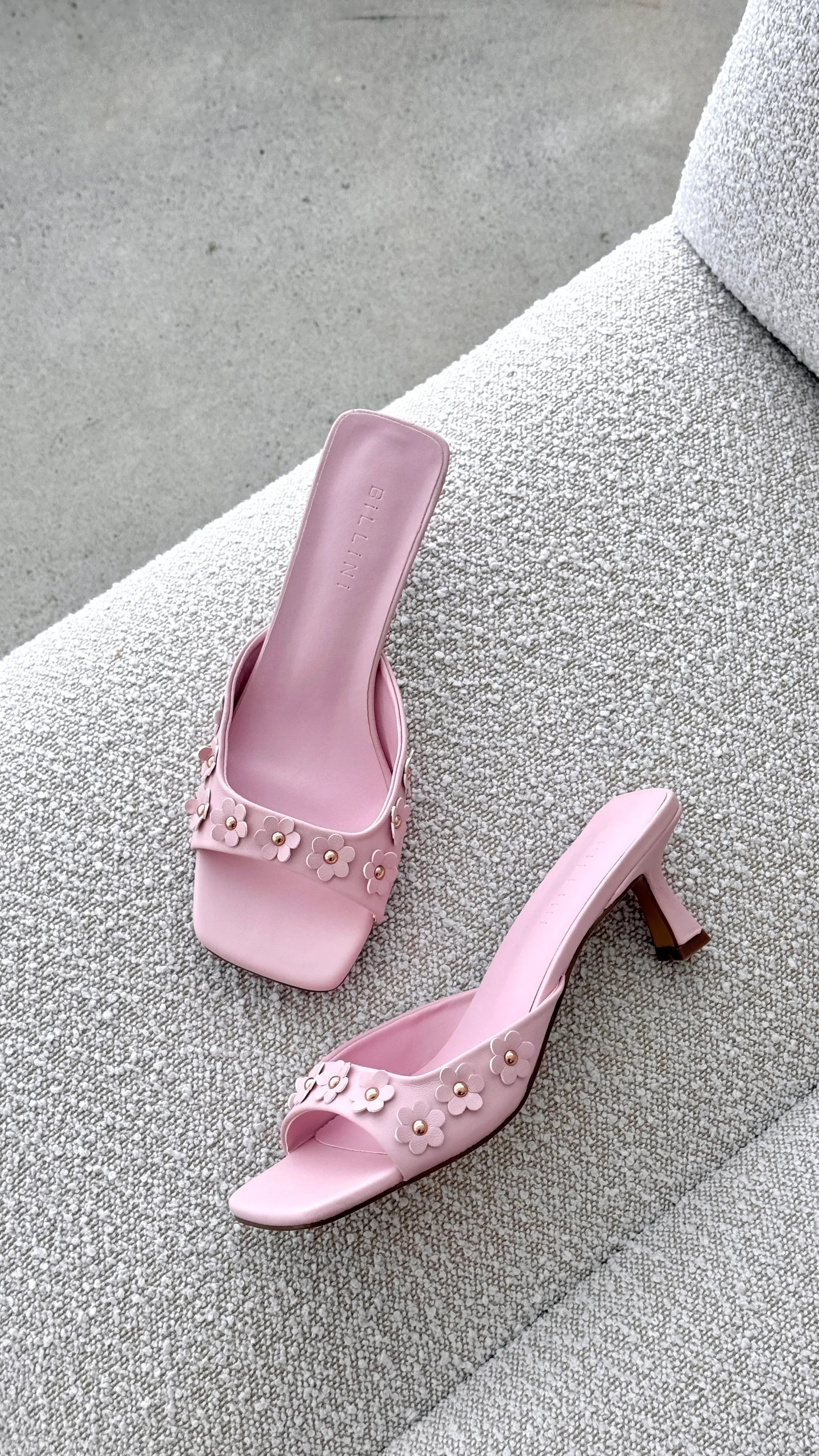Tessie Heel Baby Pink