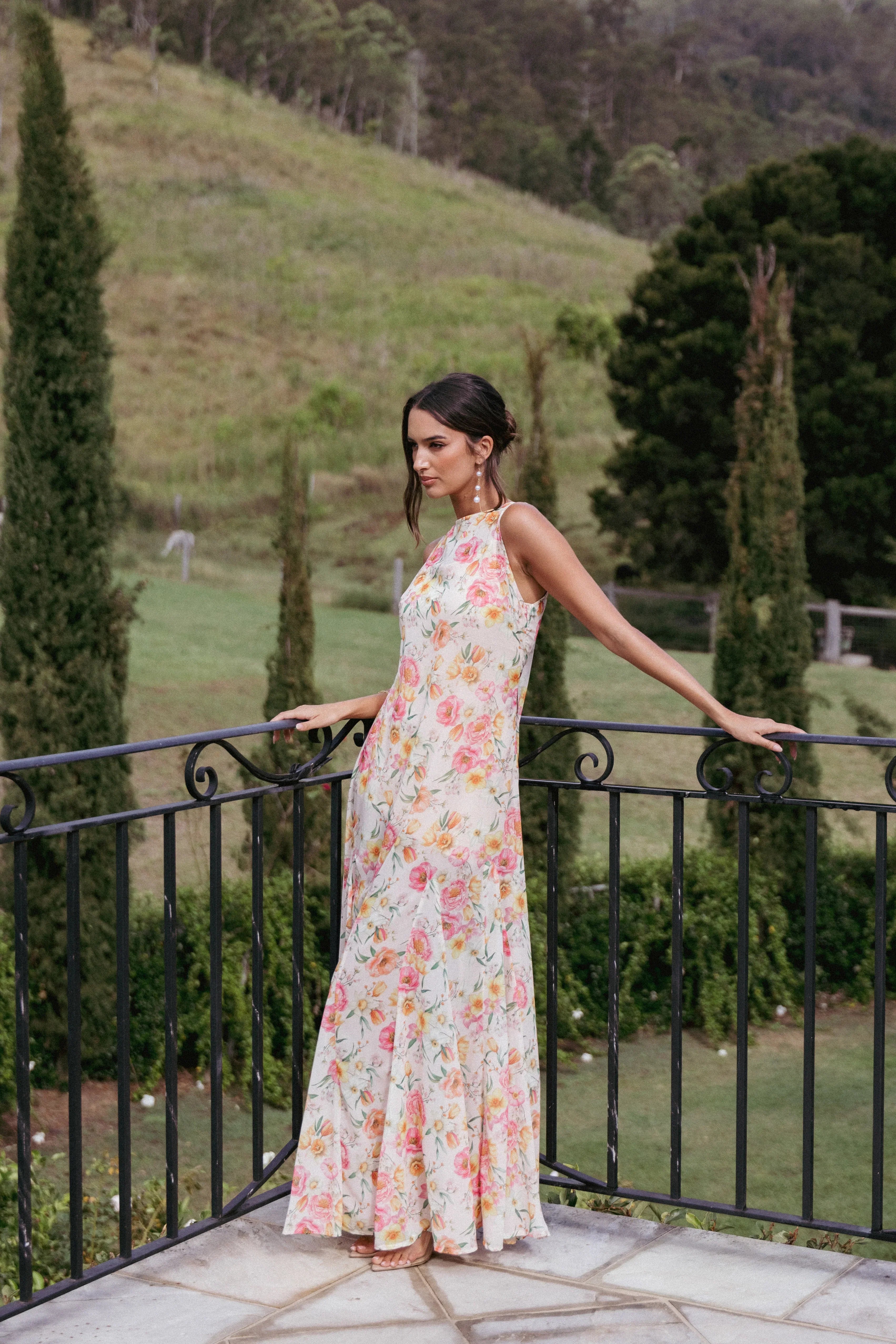 Keani Maxi Dress Peony