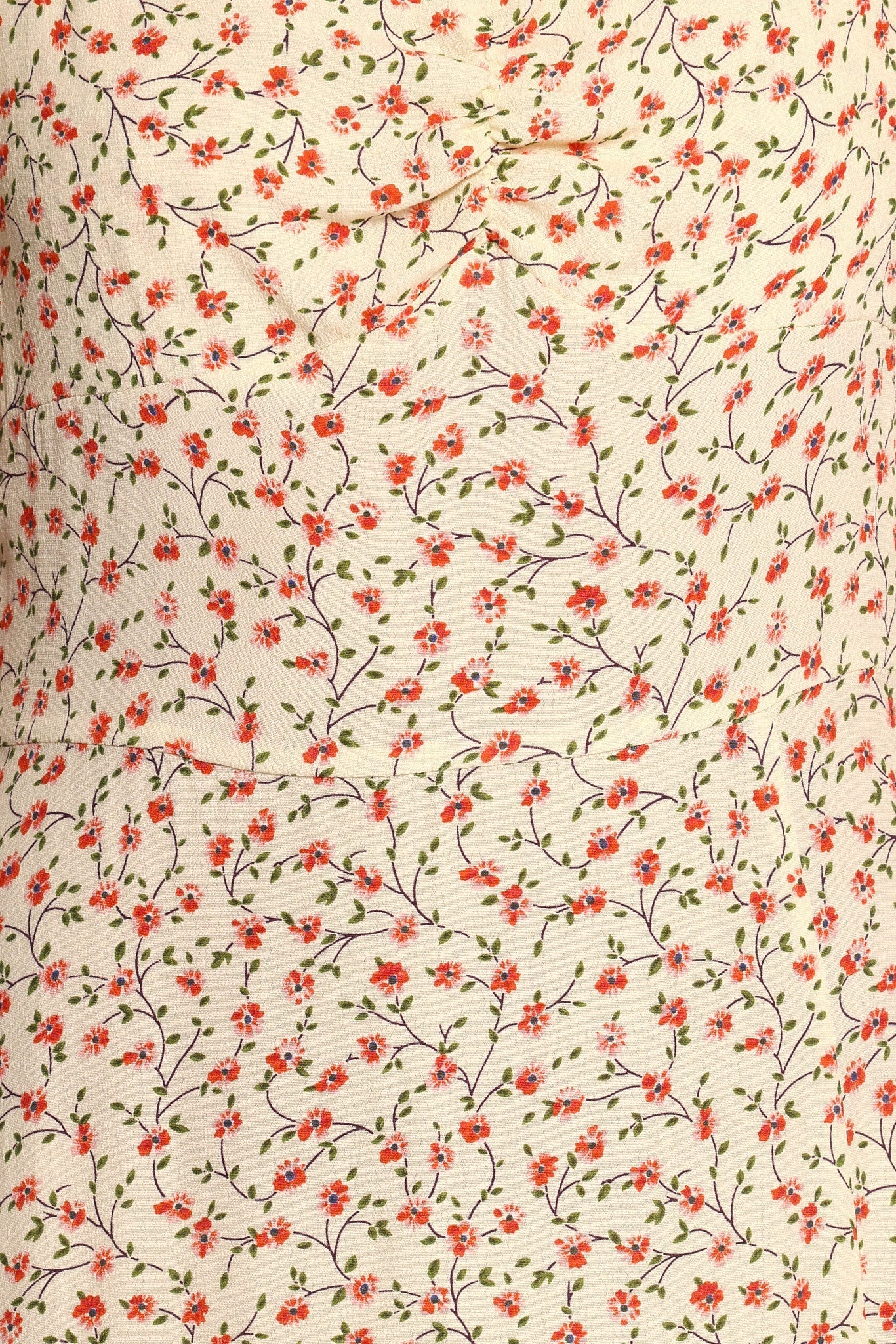 Franklin Dress Cream Floral