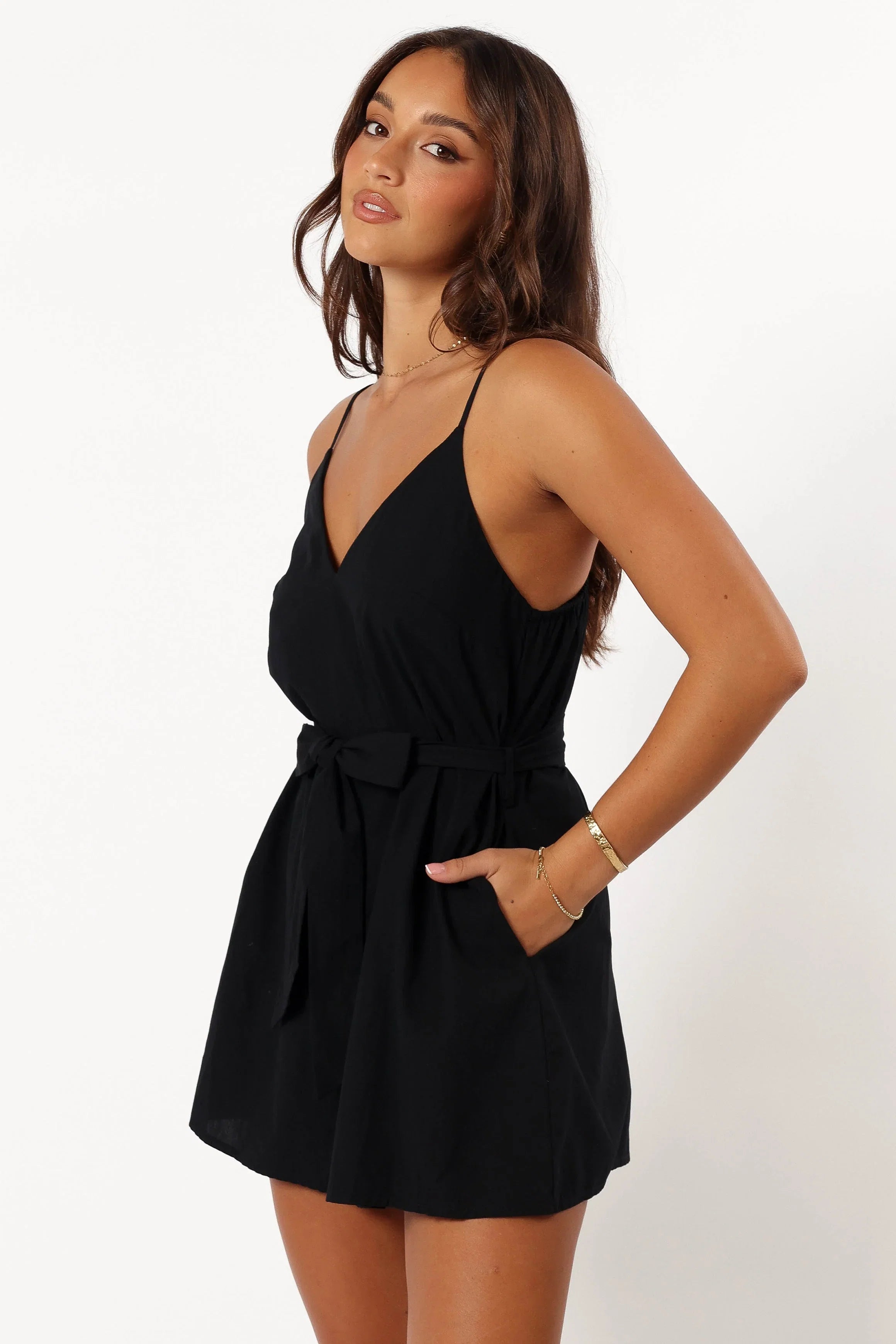 Laddie Romper Black