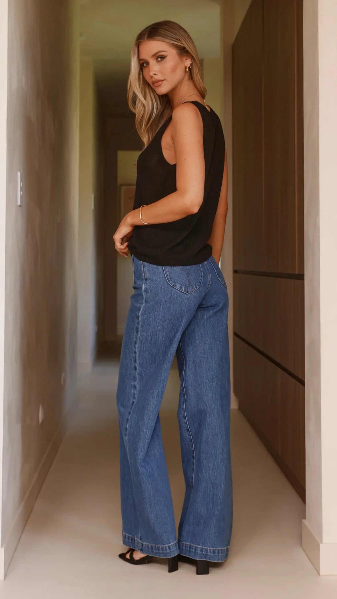 Fareeda Top Black