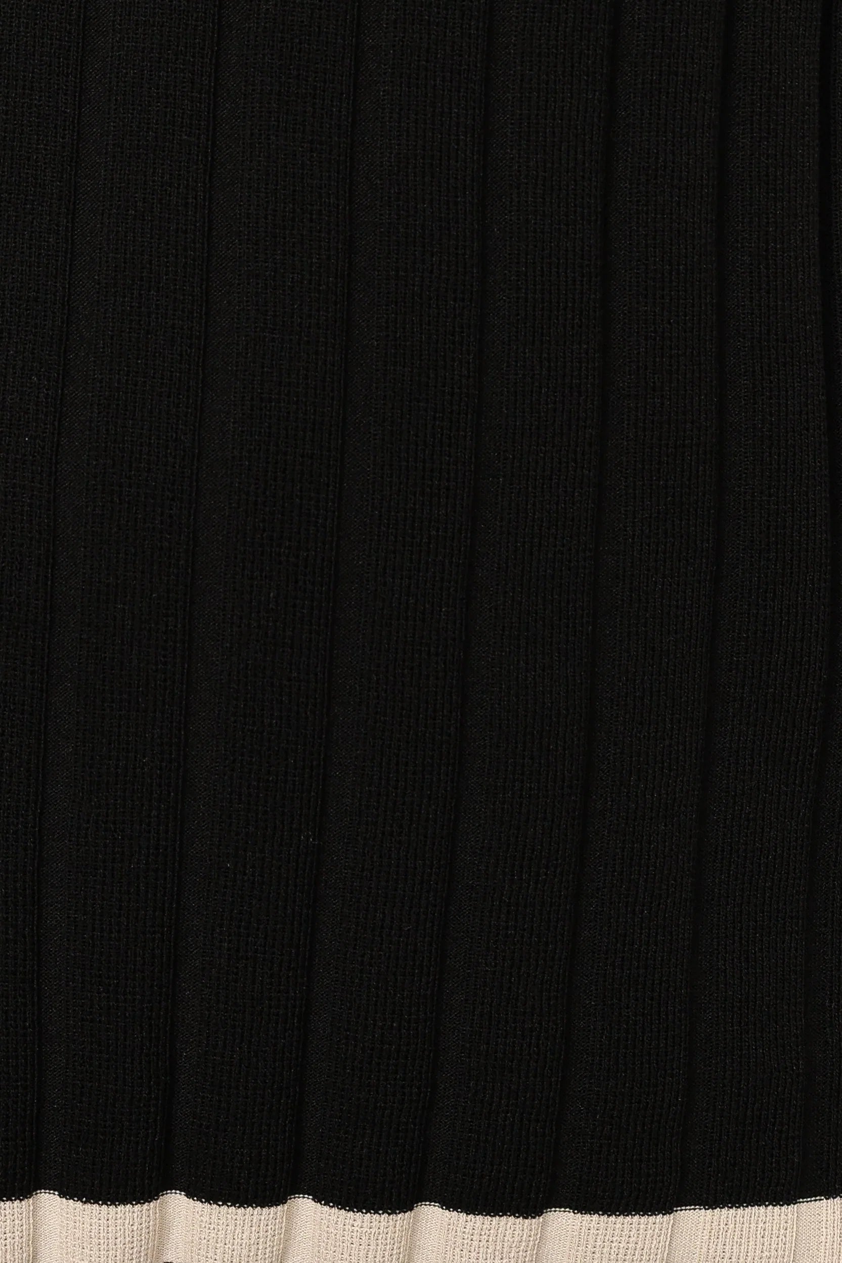Henrie Knit Set Black Beige