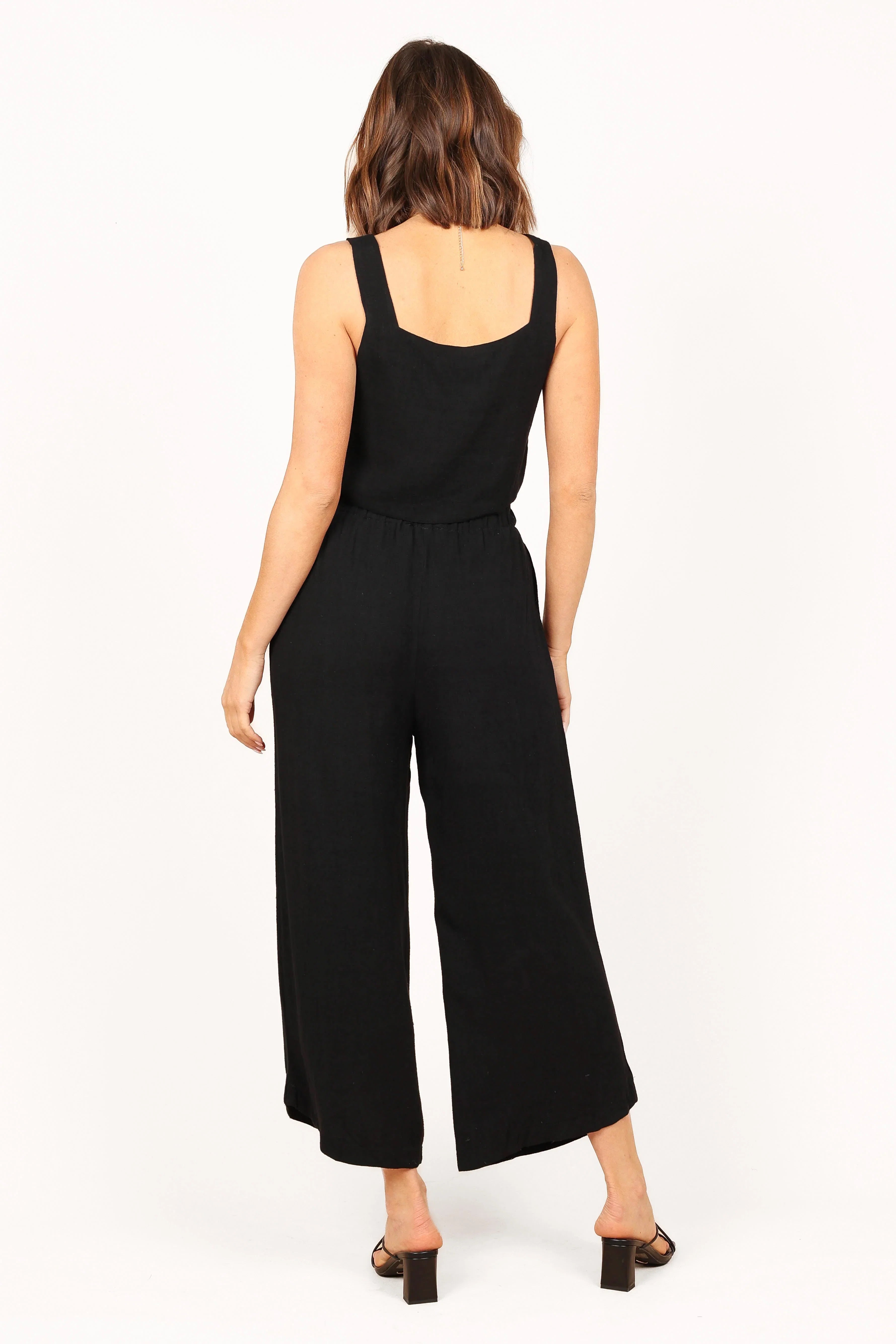 Eleanor High Waisted Pants Black