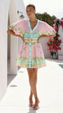 Verna Mini Dress Rosé Lemonade