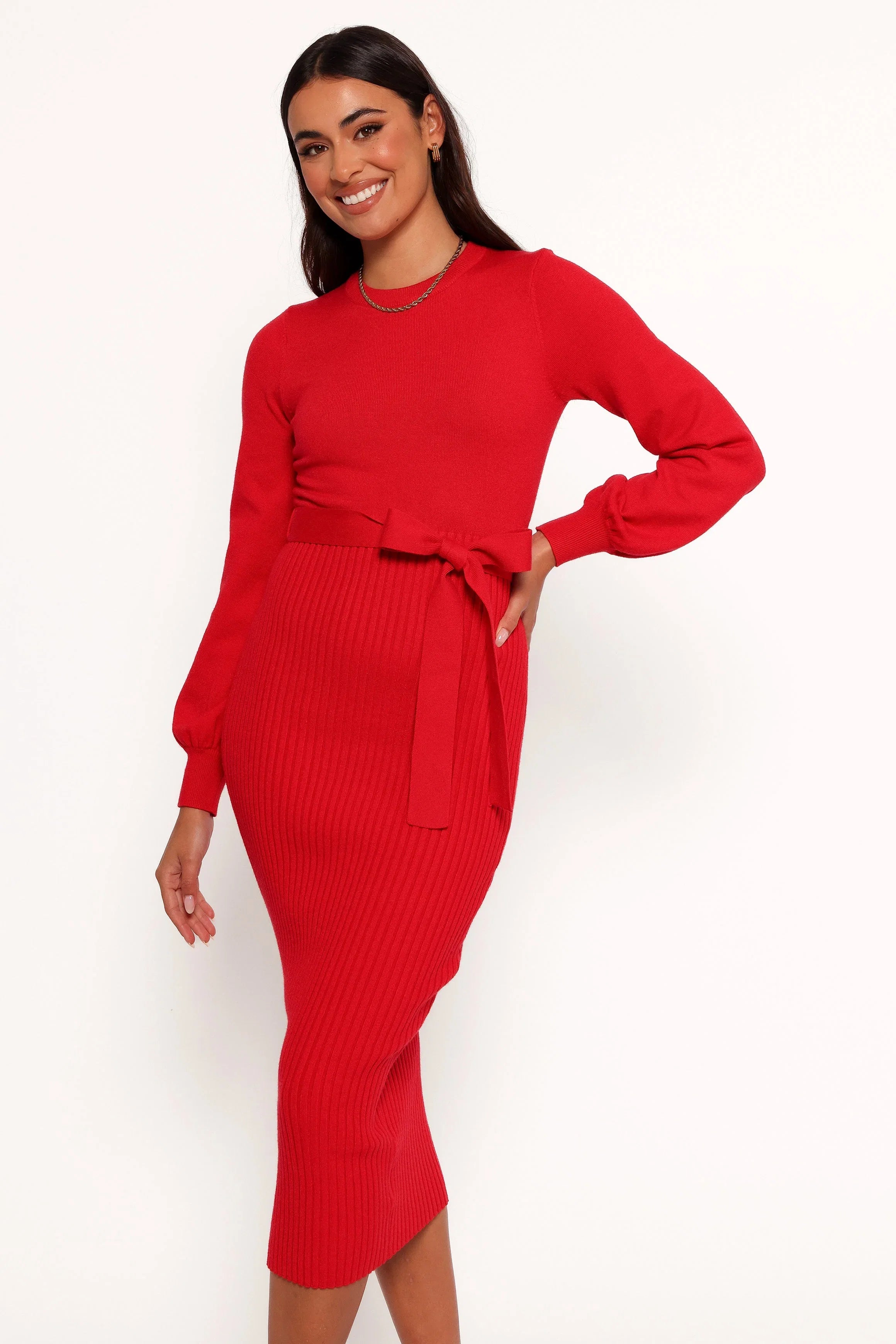 Helena Dress Red