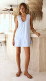 Vika Mini Dress Blue
