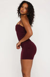 I Know You Tried Mini Dress Wine