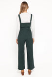 Selene Corduroy Jumpsuit Green