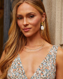 Jett Layered Disc Necklace