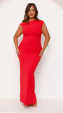 Lilah Maxi Dress Red