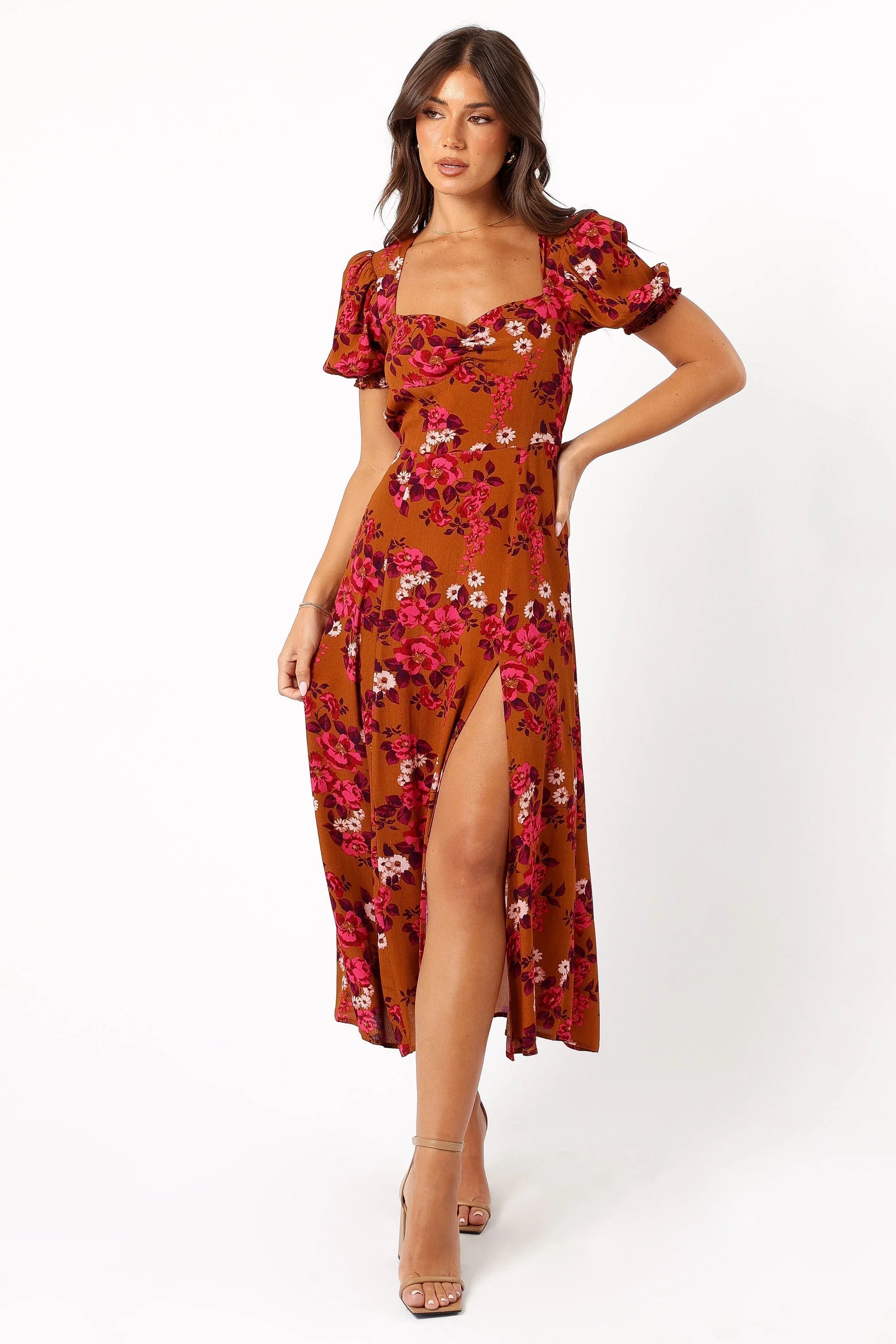 Kirby Midi Dress Vintage Garden