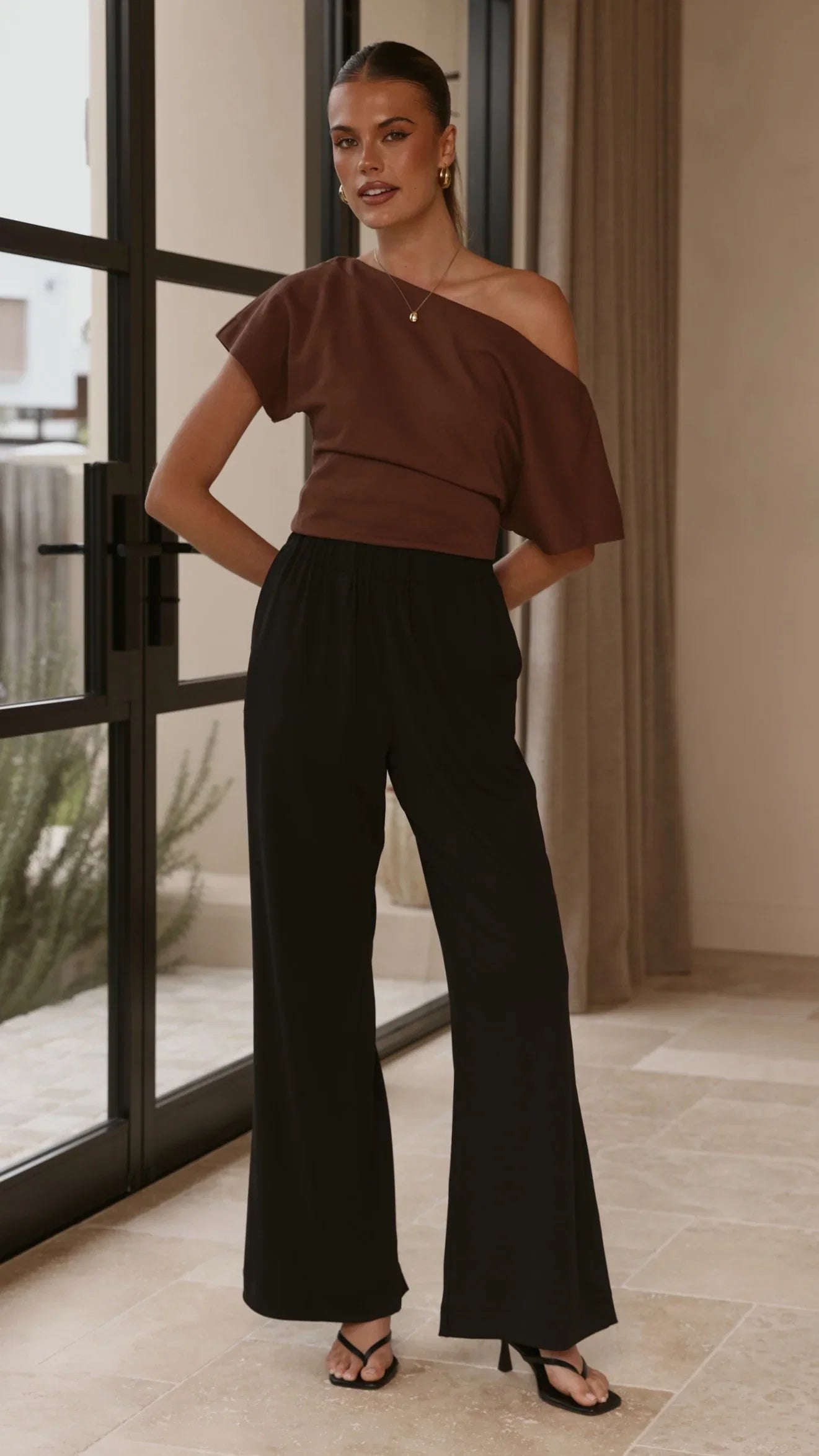 Deanne Pants Black