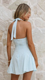 Novella Mini Dress Blue
