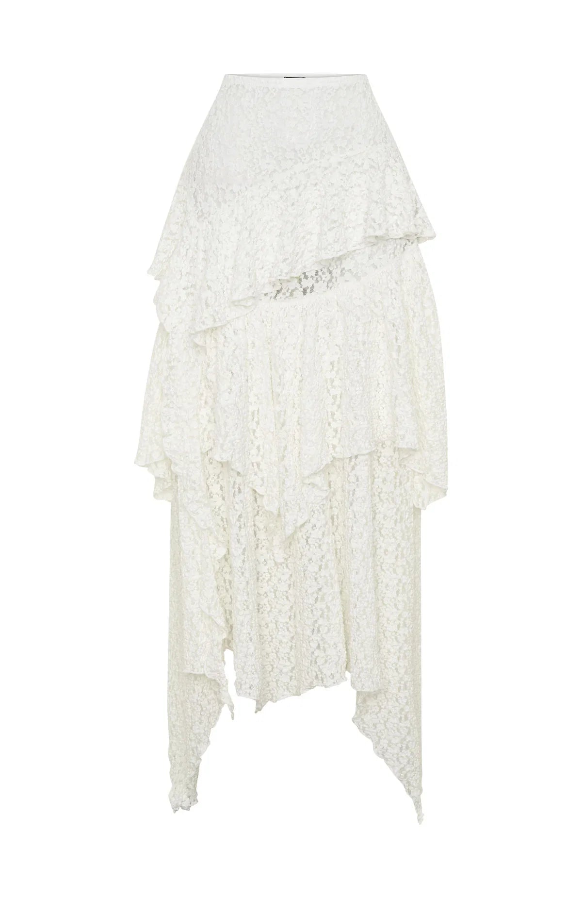 Wildflower Kiss Maxi Skirt White