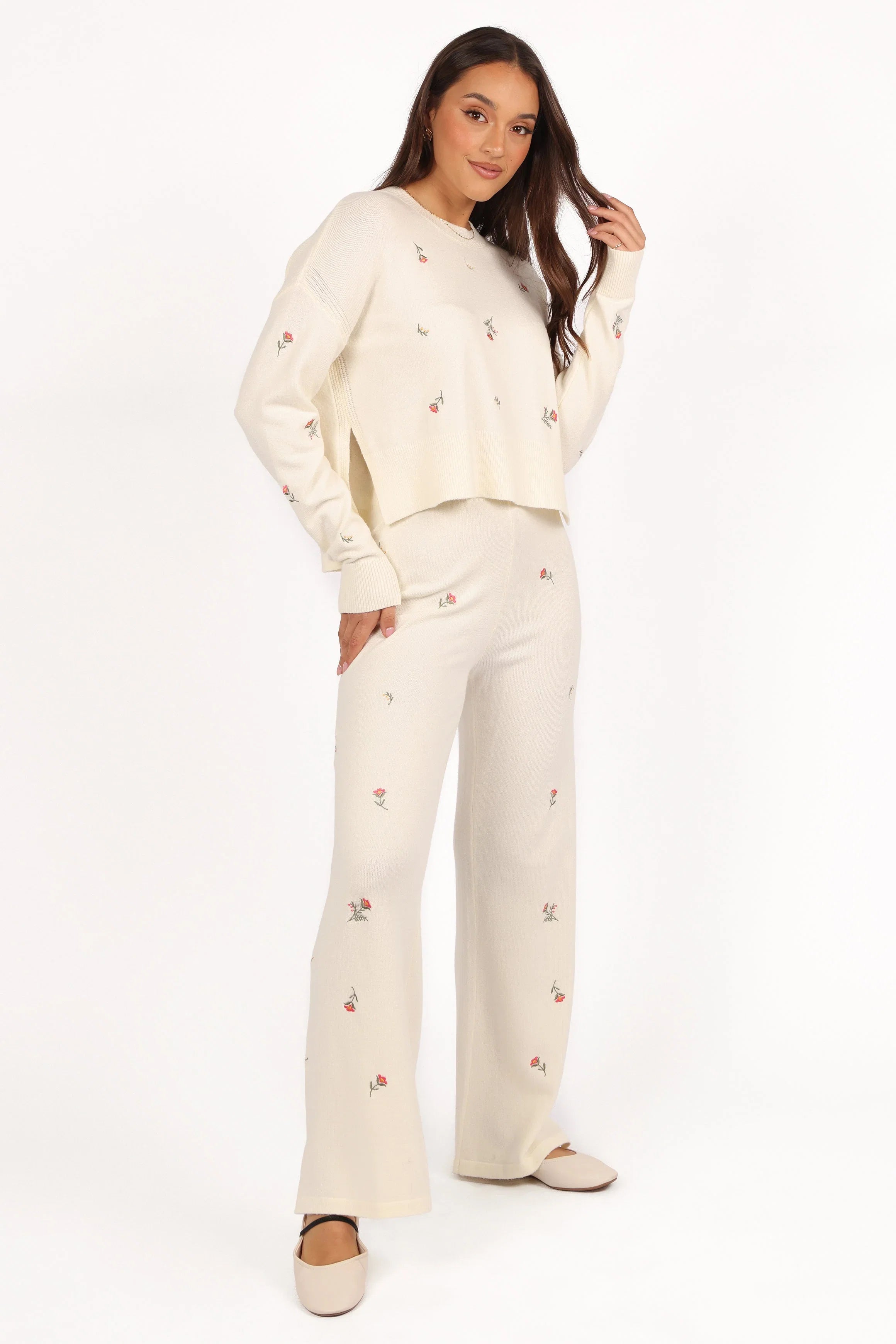 Primrose Knit Set Cream