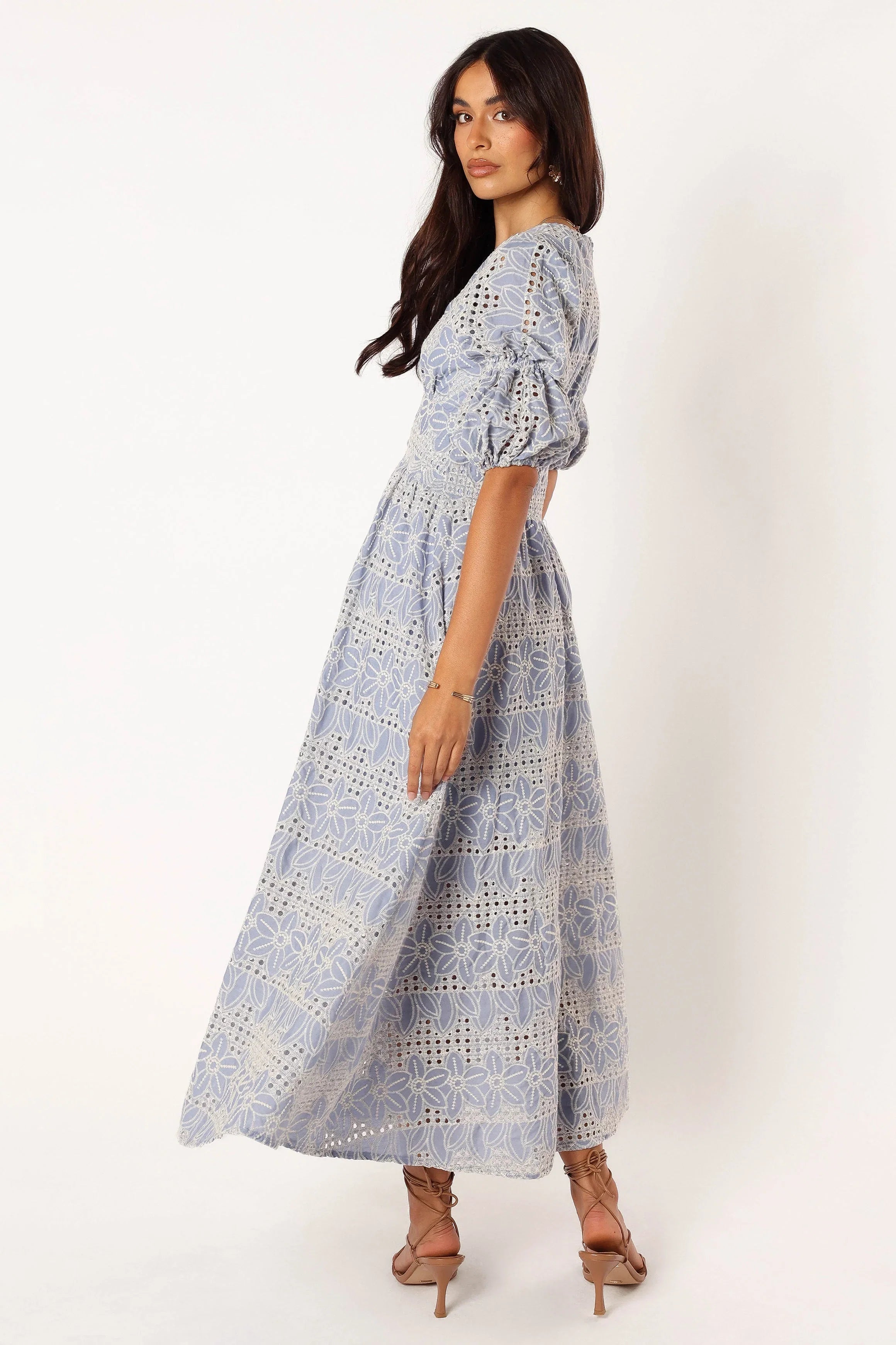 Tani Midi Dress Blue