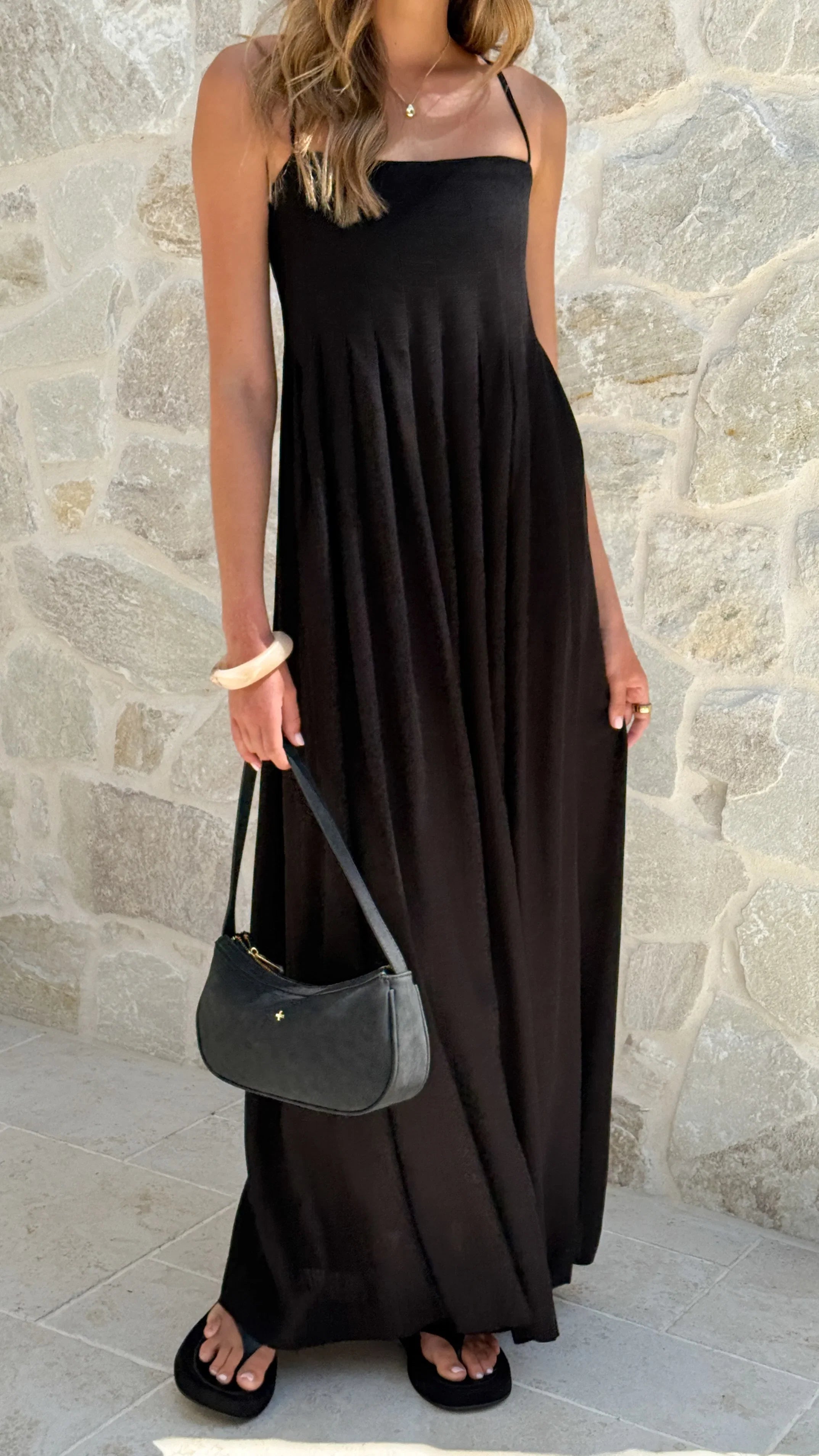 Pippy Maxi Dress Black