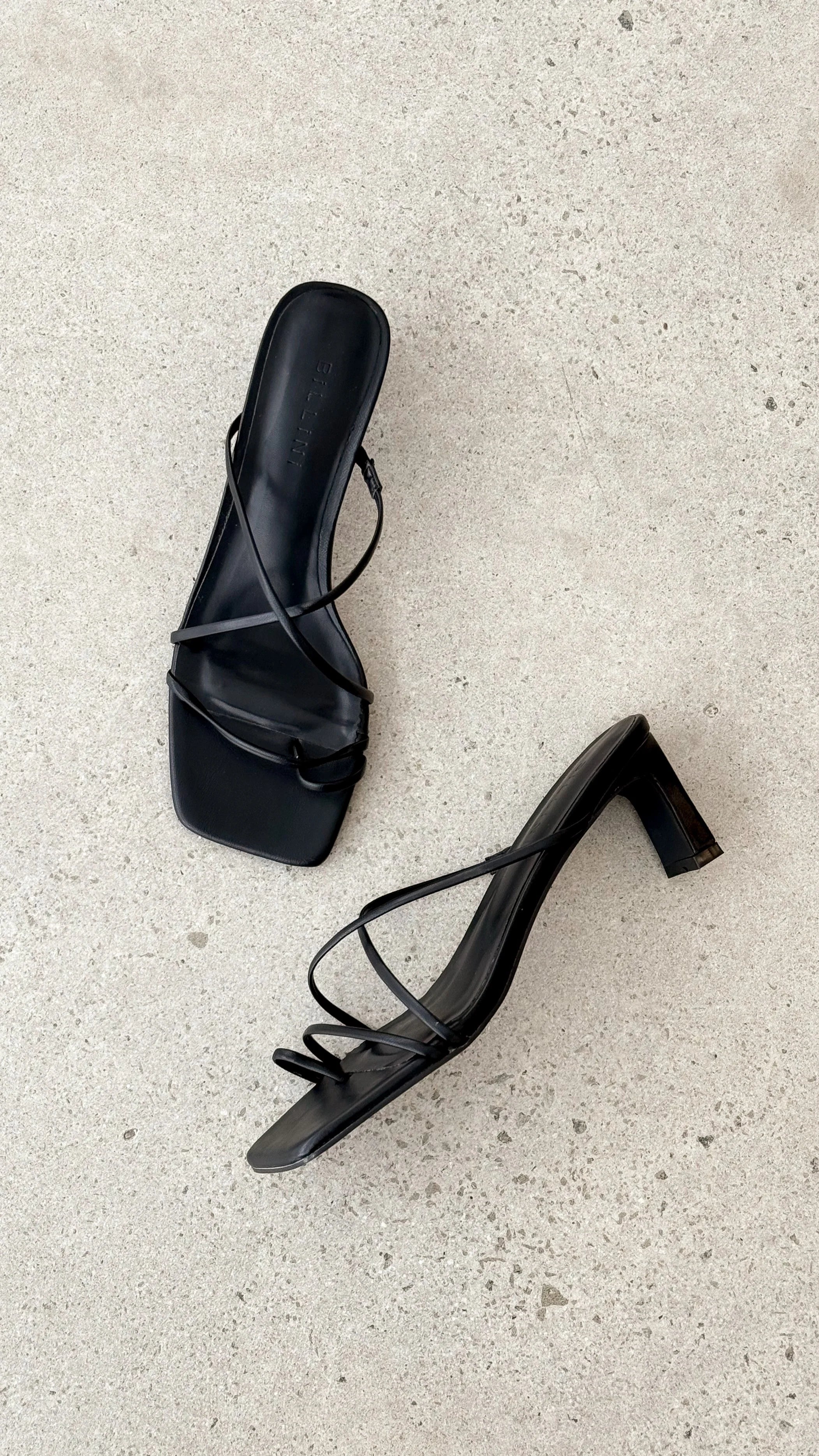 Melie Heel Black
