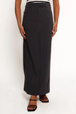 Chicca Maxi Skirt Grey