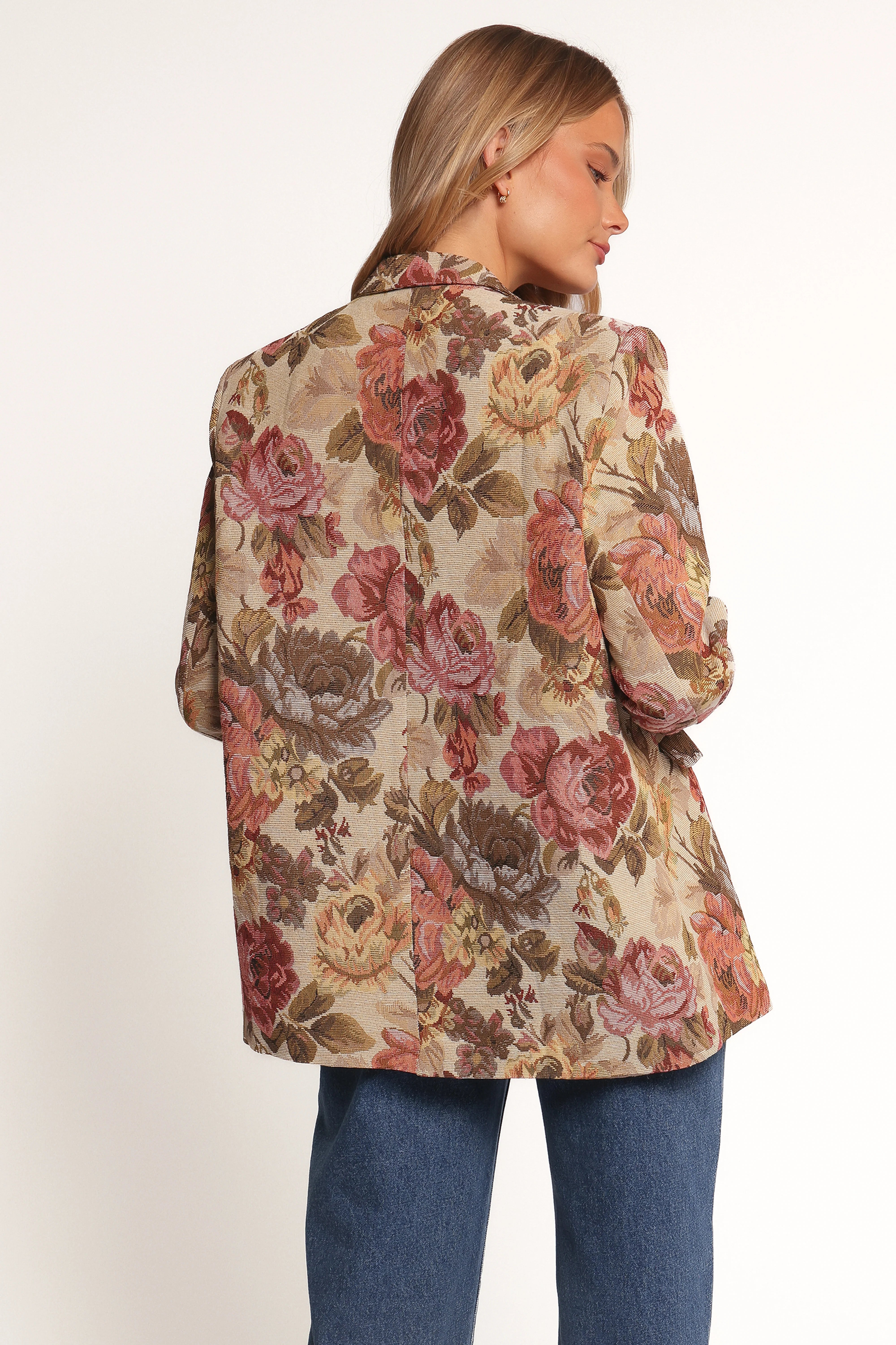 Dawn Oversized Blazer Floral