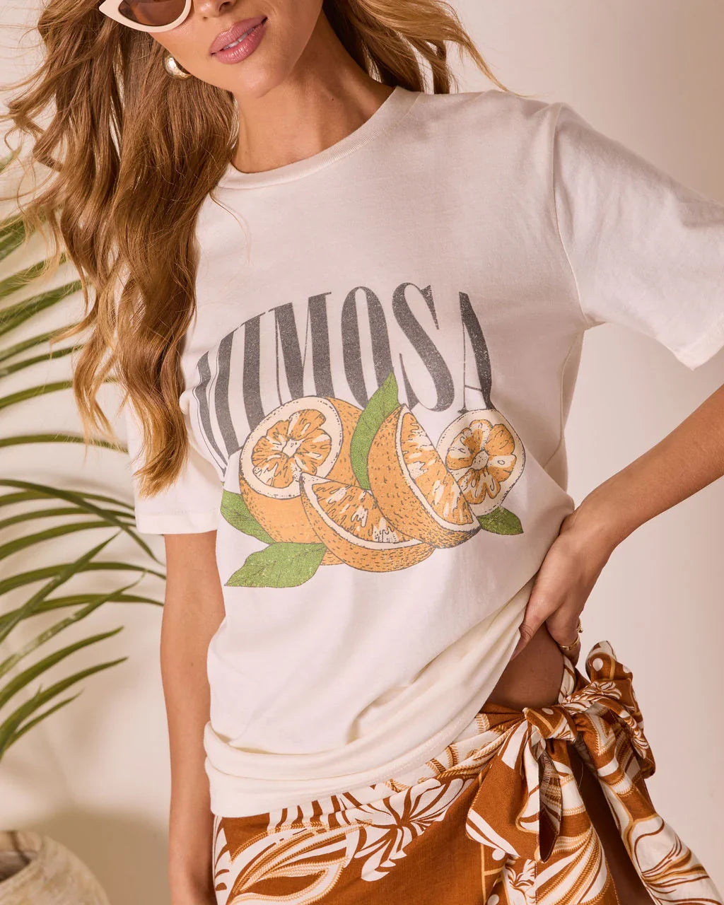 Mimosa Squeeze Short Sleeve Graphic Tee