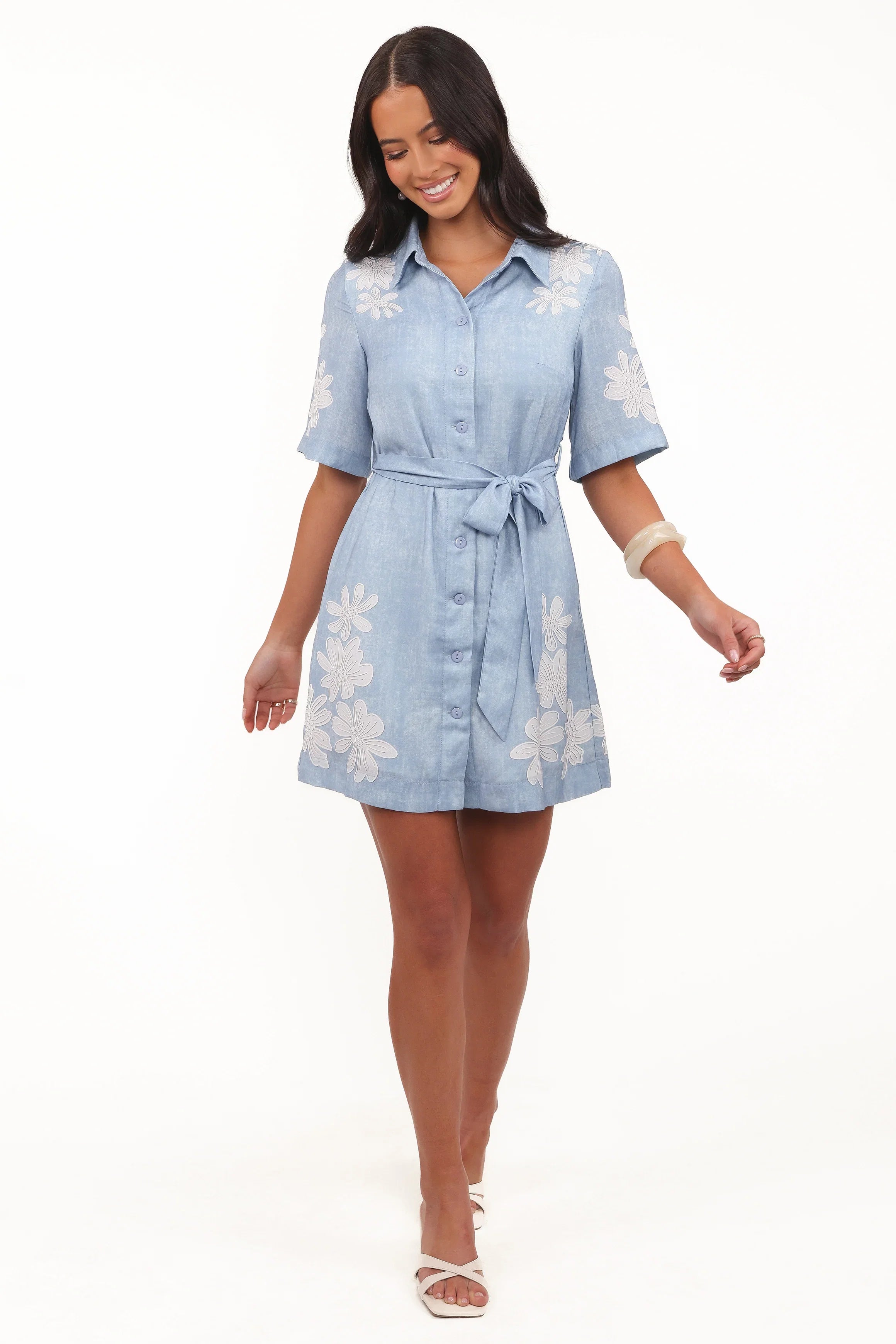 Connie Mini Dress Blue