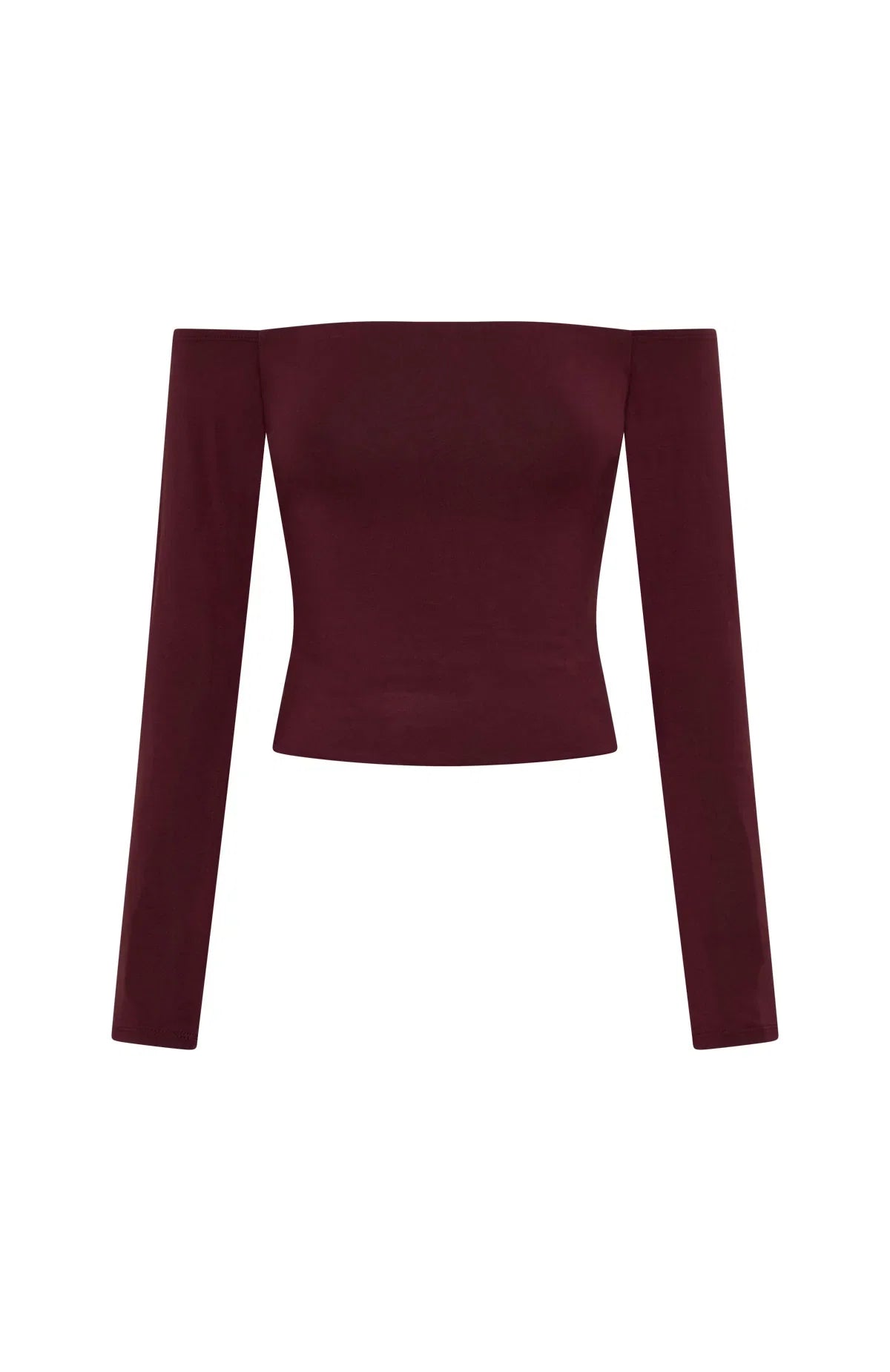 Mad For You Long Sleeve Top Merlot