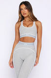 Strategy Sports Bra Grey Marle