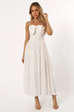 Maeve Midi Bow Dress Ivory