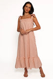 Irina Maxi Dress Pink Stripe