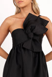 Betina Bow Front Maxi Dress Black