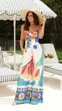 Teresa Jumpsuit Blue Pink