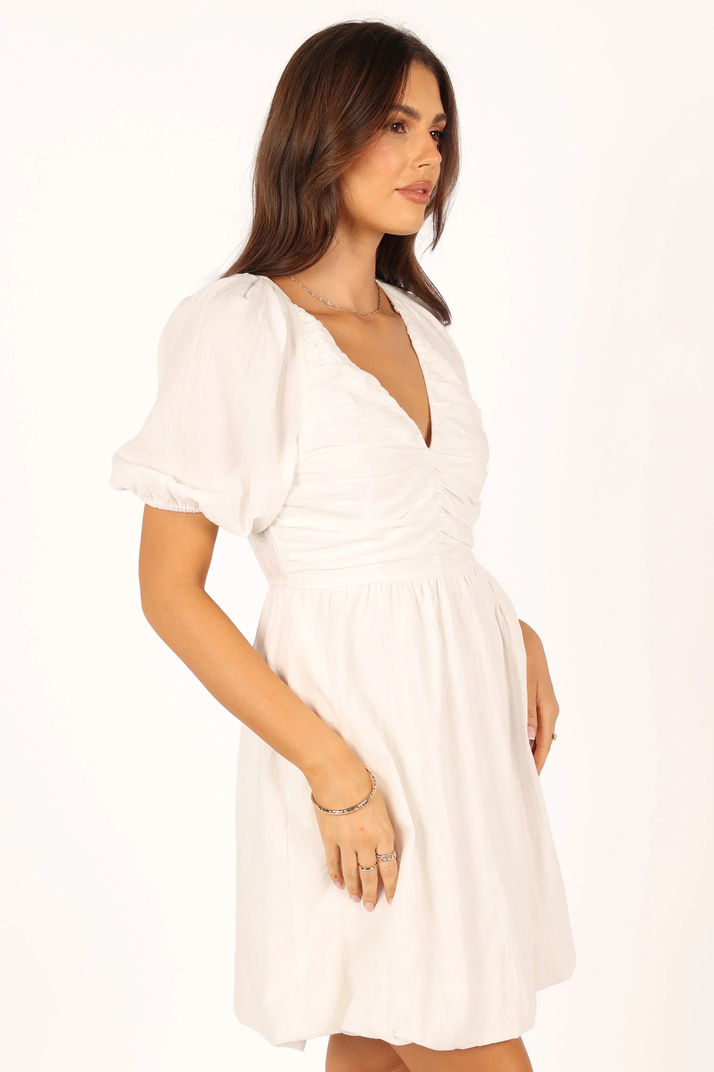 Lulee Mini Dress White