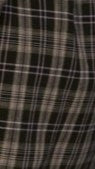 Arli Shorts Black Beige Plaid