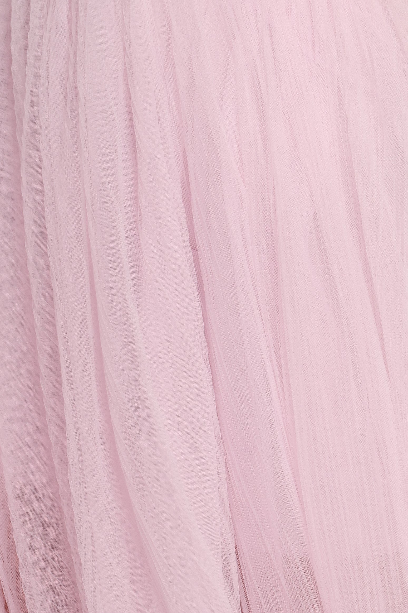 Anabella Strapless Maxi Dress Pale Pink