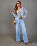 Serenna Super Stretch Wide Leg Jeans