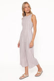 Ester Jumpsuit Beige White Stripe