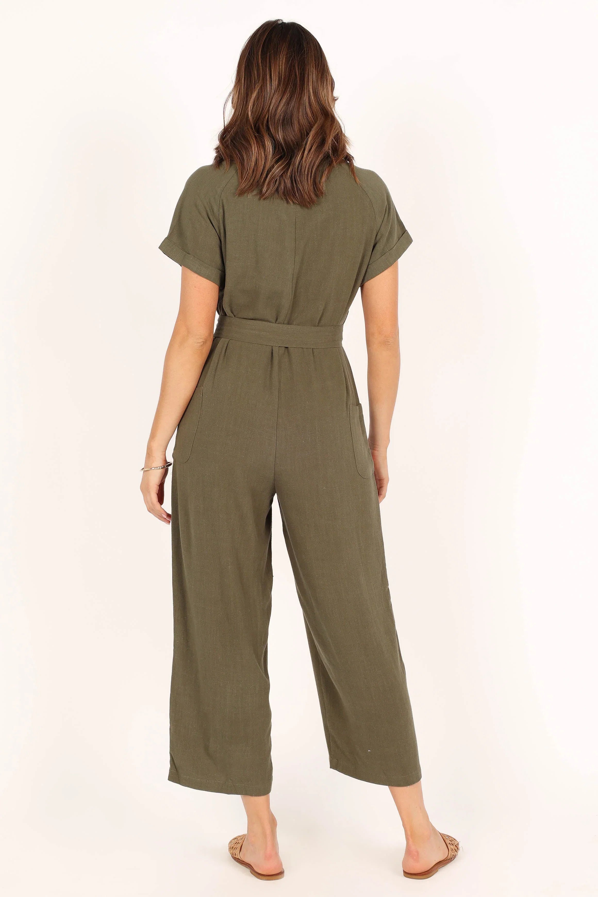 Archie Jumpsuit Olive