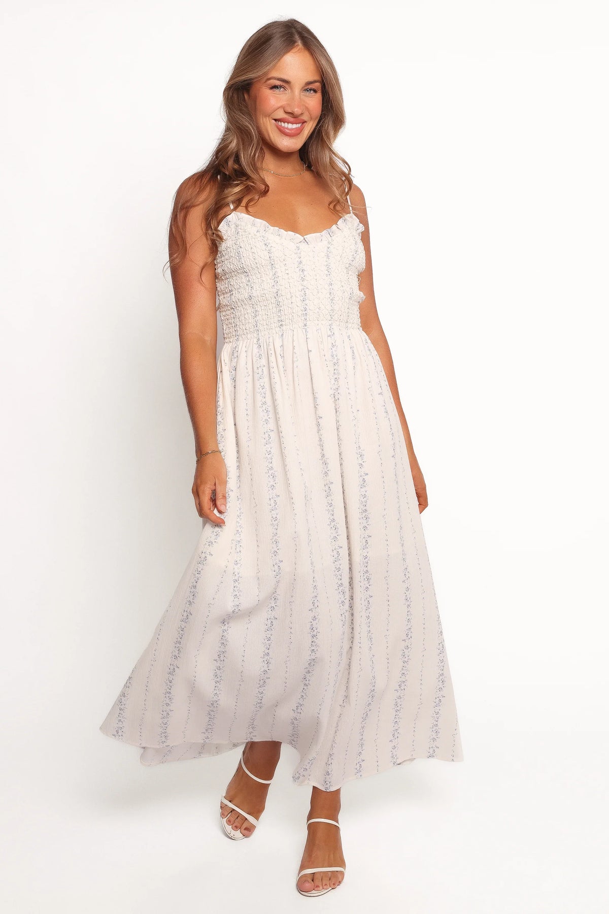 Dulce Midi Dress Dream Blue