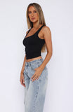 I Can Be Yours Tank Top Black