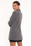 Kerryn Blazer Grey Pinstripe