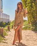 Paradise Dune Crochet Cover Up Duster