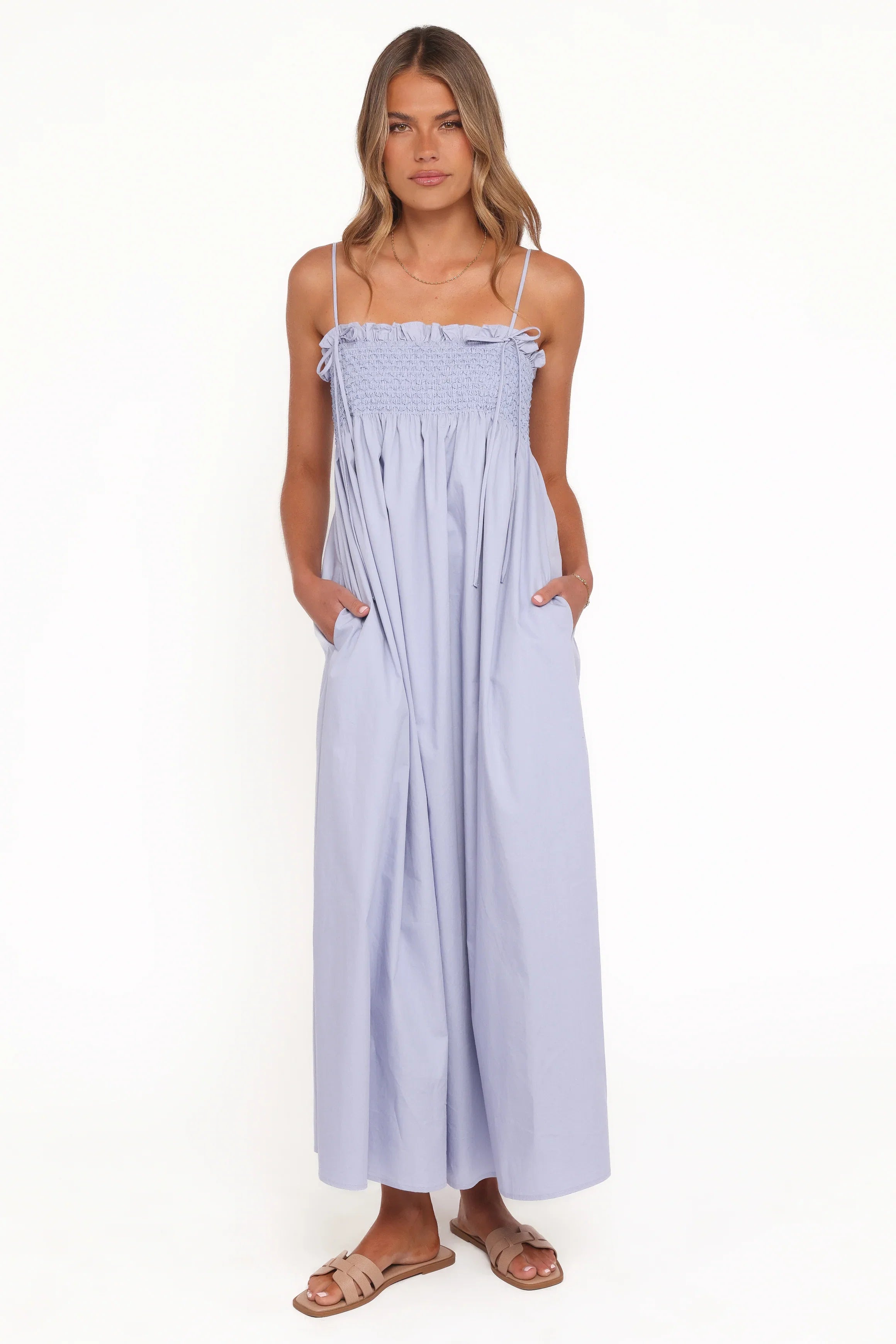Josie Maxi Dress Cornflower Blue