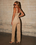 Zachary Corduroy Sleeveless Jumpsuit